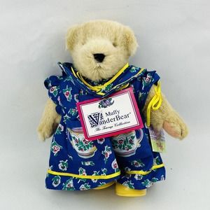 Mommy & Me Muffy‎ Vanderbear 7" Plush Bear NABCO 1990 Teacup Collection Flaw